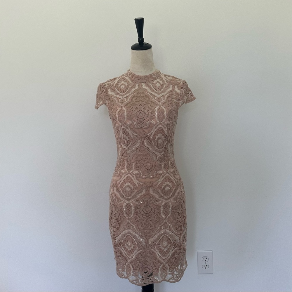 Pink event dress